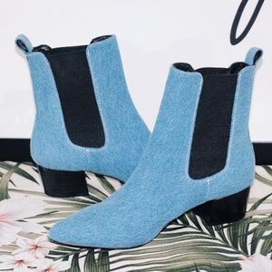 Blue Jean Booties